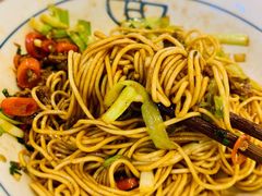 韭黄炒牛肉-刘氏三和面馆
