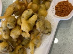 炸蚝肉-宝发园名菜馆