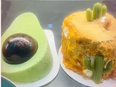 绿色星丸子蛋糕-星巴克臻选(外滩中心店)