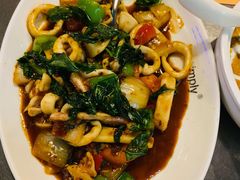 九层塔炒鱿鱼-simply thai天泰(长泰广场店)