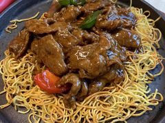 铁板沙爹牛肉炒面-龙记·香港茶餐厅(海上世界店)