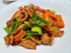 干锅脱脂肥肠-山东宾馆·齐鲁苑餐厅