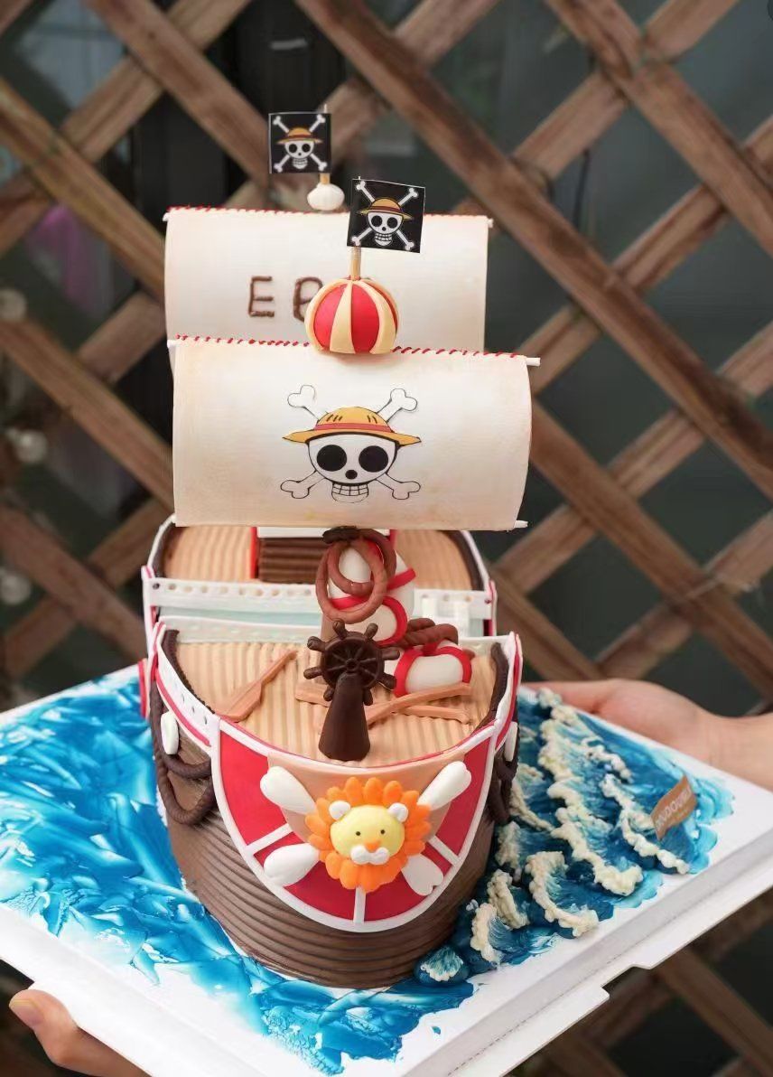 海盗船蛋糕