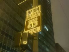 -66号公路起点牌