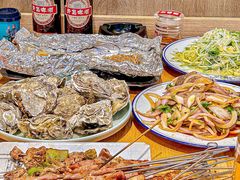 -天盛海鲜烧烤大排档·本地小海鲜·牟平腿穗子(幸福店)