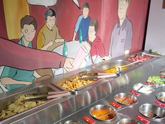 自助调料区-马路牙子地桌烤肉(工体店)