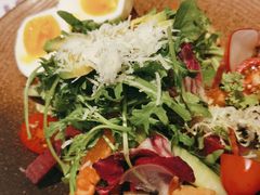 传统凯撒配圣诞烤鸡沙拉-原石牛扒·约会餐厅(龙城万科里店)