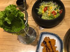 蔬菜沙拉-极炙烧肉