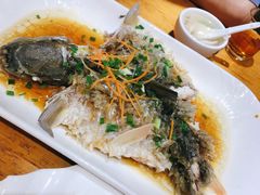 清蒸红眼鱼-下梅人家土菜馆(历史文化餐厅度假区店)