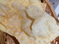 炸豆皮-老牌坊云南鱼豆花火锅(哈西万达店)