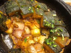 石锅生焗板栗南瓜-鱼满楼(汉中门大街店)