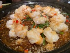 金蒜粉丝虾-绿茶餐厅(松江万达店)