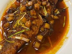 干烧大黄鱼-丰泽园饭店