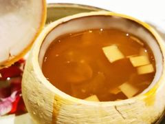 原味青椰杏仁汤-若蘭慈·无国界素食料理(欢乐海岸店)