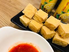 金陵炸臭豆腐-宝记烧烤·碳锅羊肉·羊蝎子火锅·夜食社(文体路创始店)