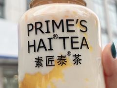 招牌泰椰奶花-素匠泰茶(三里屯SOHO工体奶茶店)