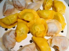 秋季限定蟹黄饺-船歌·鱼水饺青岛菜(金狮广场店)