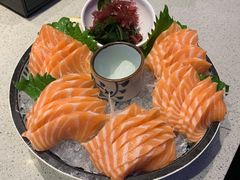 厚切深海三文鱼刺身-万岁寿司(万国店)