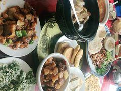 -北京龙庆四季香农家饭庄·灶台鱼·碳烤虹鳟鱼(龙庆峡店)