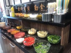 自助调料区-森季旋转火锅(怀远门店)
