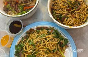 Beef Jerky Fried Noodles