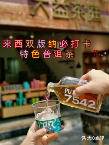 来西双版纳过泼水节必打卡的普洱茶️
