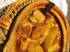 咸鱼鸡粒茄子煲-熠盛粤味(永康路店)