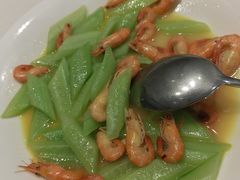 黄瓜炒河小虾-道道鲜·崇明私房菜(五角场店)