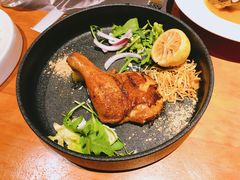 焦糖柠檬扒春鸡腿-造精酿餐厅