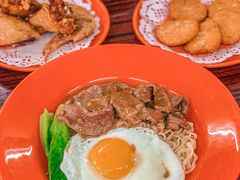 沙爹牛肉捞一叮-噏耷茶档