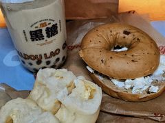 芝士贝果-Tims天好咖啡(河西万象城店)