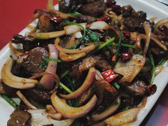 爆炒护心肉-哈尔滨饺子王·东北菜(鱼鳞浃路店)