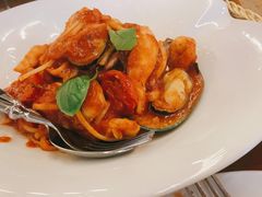 海鲜香蒜意大利宽面-Paulaner·德国帕拉娜自酿啤酒餐厅(海上世界店)