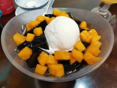 芒果仙草伴雪糕-仁信老铺甜品(北京路店)