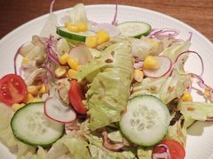 田园蔬菜沙拉（油醋汁）-404干式熟成牛排馆•聚会餐厅