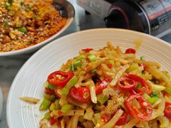 酸萝卜泡菜牛肚-蔴将·川菜(黄龙万科店)