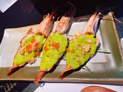 大红虾焗青酱-花潮料理艺食馆(成都万象城店)