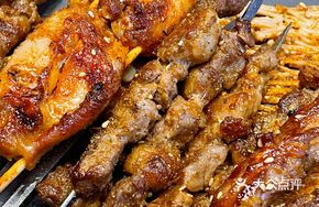 Fresh Meat Skewered Lamb Kebabs