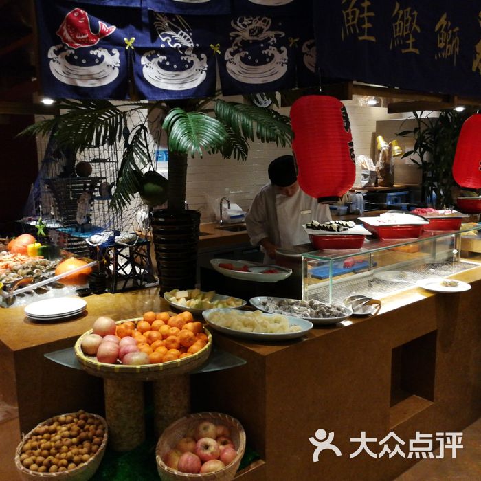 烟台金海岸希尔顿酒店开自助餐厅