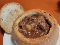 捷克传统炖牛肉汤（面包碗）-布拉格餐厅· 中欧捷克菜(全国首店)