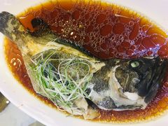 豉油清蒸笋壳鱼-绍兴饭店(大宁店)