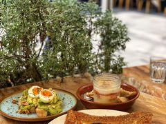 鸡蛋蘑菇熏肉荞麦可丽饼-RAC BAR(安福路店)