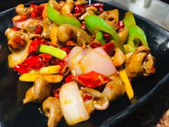 爆炒鱼肚-潮十三潮汕砂锅粥(高新四路大都荟店)