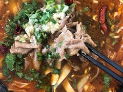 风味水煮肉片-复旦大学江湾校区食堂