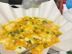 蟹粉豆腐煲-瑞福园联谊餐室(茂名南路店)