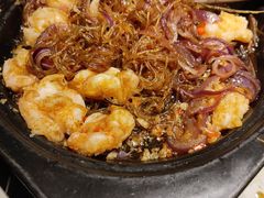 金银蒜蒸凤尾虾-绿茶餐厅(乐峰广场店)