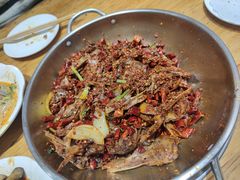主打的干锅鸭头-安诚居干锅鸭头(八角店)