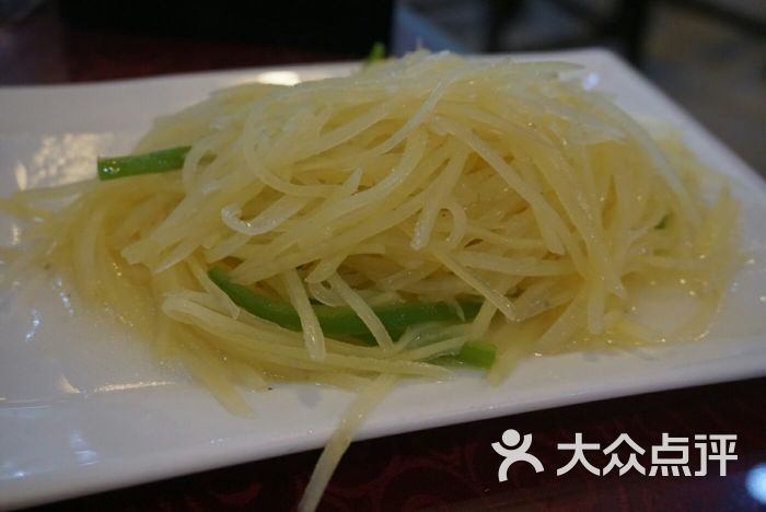 丁太婆老妈蹄花-炒土豆丝图片-成都美食-大众点评网