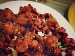 炸脆鸡胗-老七饭馆 清真菜(光荣道总店)