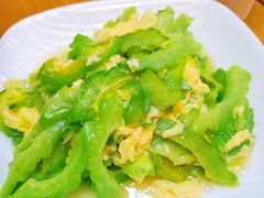 咸蛋炒苦瓜-台北楚楚园馅饼粥(虹桥南丰城店)